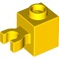 LEGO® 4515354 - 6336971 GEEL - M-6-H LEGO® 1x1 with horizontal clipYELLOW