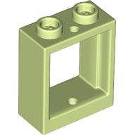 LEGO® fenêtre 1x2x2 VERT JAUNE