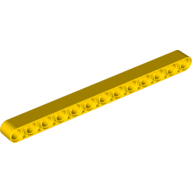 LEGO® hefbalk 1x13 dik GEEL