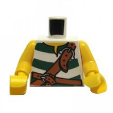 LEGO® 4539706  WIT - MS-81-H LEGO® piraten torso  WIT