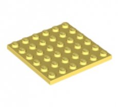 LEGO® 6x6 LICHT GEEL