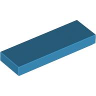 LEGO® tile 1x3 DARK AZURE