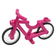 LEGO® fiets met wielen COMPLEET MAGENTA