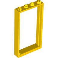 LEGO® 1x4x6 deurpost/raamframe GEEL