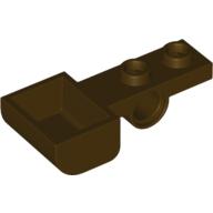 LEGO® plate catapult 1x2 DARK BROWN