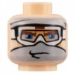 LEGO® head LIGHT NOUGAT