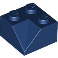 LEGO® 4578099 D BLAUW - H-45-B LEGO® 2x2 dakpan 45 graden hoek binnenzijde  DONKER BLAUW