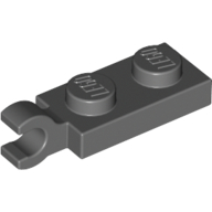 LEGO® 6336990 - 4581225 D GRIJS - M-12-H LEGO® Plaque 1x2 modifiée GRIS FONCE