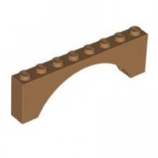 LEGO® 1x8x2 boog MEDIUM NOUGAT