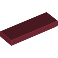 LEGO® 4583299 D ROOD - MS-17-G LEGO® 1x3 DONKER ROOD
