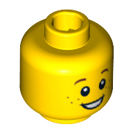 LEGO® 4584727 GEEL - MS-66-L LEGO® hoofd GEEL