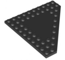 LEGO® plaat 8x8 ZWART