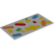 LEGO® Tegel 8x16 WIT