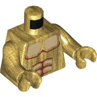 LEGO® torso  PARELACHTIG GOUD
