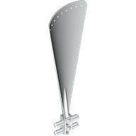 LEGO® 4587185 WIT - M-48-C LEGO® Propeller met 1 blad, 14L, twee pinnen en vier assen WIT