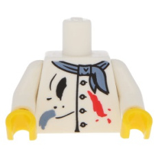 LEGO® torso WIT