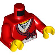 LEGO® torso ROOD