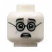 LEGO® hoofd HP Moaning Myrtle WIT