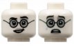 LEGO® hoofd HP Moaning Myrtle WIT