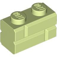 LEGO® Brique 1x2 VERT JAUNE