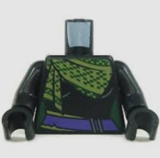 LEGO®  torso  gele handen ZWART