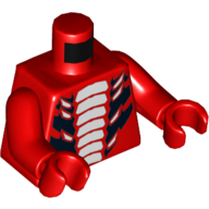 LEGO® 4647306 ROOD - MS-75-G LEGO® torso ROOD