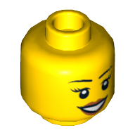 LEGO® hoofd GEEL