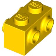 LEGO® 4557157 - 6289719 GEEL - KO-4-Z7 LEGO® 1x2 met noppen aan twee zijden GEEL
