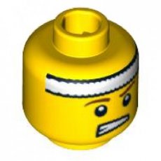 LEGO® hoofd GEEL