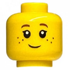 LEGO® hoofd GEEL