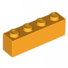 LEGO® 4490697 - 6003004 L ORANJE - H-15-C LEGO® 1x4 ORANGE CLAIR