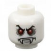 LEGO® 6006302 WIT2 - MS-45-K LEGO® hoofd WIT GLOW IN THE DARK