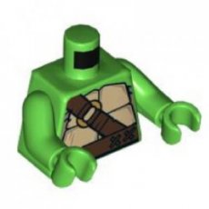 LEGO® 6024629 HELDER GROEN - MS-67-E LEGO® torso HELDER GROEN