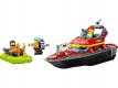 LEGO® 60373 City Brandweer Reddingsboot