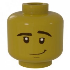 LEGO® 4565284 - 6045717  GEEL - MS-20-I LEGO® hoofd GEEL