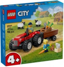 LEGO® 60461 - BPL-8 LEGO® City #60461 Rode tractor met aanhanger en schapen
