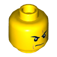 LEGO® 6057957 GEEL - MS-75-K LEGO® head YELLOW