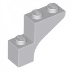 LEGO® boog 1x3x2 LICHT GRIJS