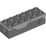 LEGO® ontgrendelingshuis 6x2x2 DONKER GRIJS