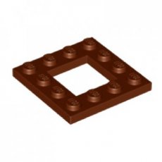 LEGO® aangepaste plaat 4x4  BRUIN