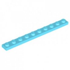 LEGO® 1x10 MEDIUM AZUUR BLAUW