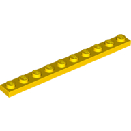 LEGO® 1x10 JAUNE