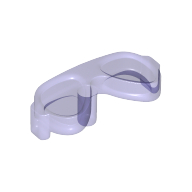 LEGO® 6096991 TRANS PAARS - KO-14-G LEGO® zonnebril met pin TRANSPARANT PAARS