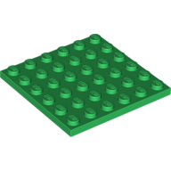 LEGO® 6x6 GROEN