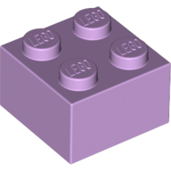 LEGO®  6099349 - 6099350 LAVENDEL - M-35-C LEGO® 2x2 LAVENDEL