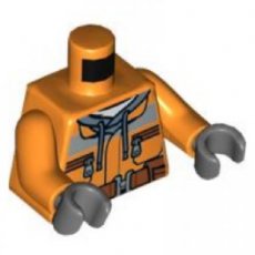 LEGO® torso ORANJE