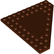 LEGO® 6107938 BRUIN - M-17-D LEGO® plaat 10x10 hoekplaat BRUIN