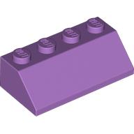 LEGO® 45 graden 2x4 MED LAVENDEL