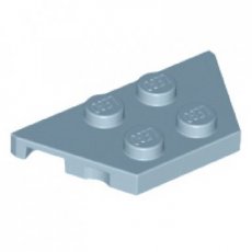 LEGO®  plaat wig 2x4 ZAND BLAUW