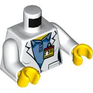 LEGO® torso WIT
